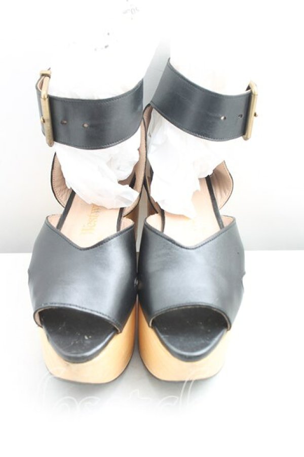 画像2: Worlds End 中古 / ロッキンホーススレイブ UK4（23cm相当） 黒  H-25-11-30-046-sh-OD-ZH (2)