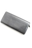 画像2: ANGLOMANIA 中古 / レザー長財布  黒  H-25-11-30-050-wa-OD-ZH (2)