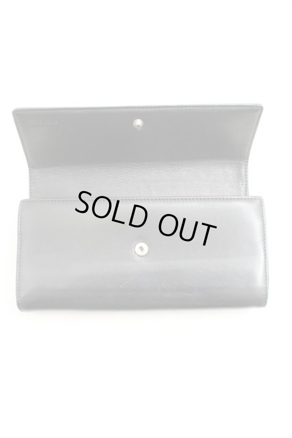 画像3: ANGLOMANIA 中古 / レザー長財布  黒  H-25-11-30-050-wa-OD-ZH (3)