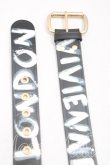 画像2: ヴィヴィアンウエストウッド 中古 / CAMDEN BELT  黒  H-25-11-30-053-gd-IN-ZH (2)