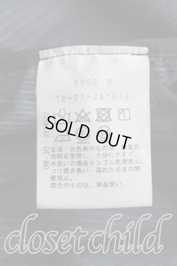 画像4: ヴィヴィアンウエストウッド 中古 / ストライプフーディブルゾン 2（9号相当） 青  H-25-11-30-005-jc-OD-ZH (4)