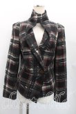 画像3: ヴィヴィアンウエストウッド 中古 / クレヨンチェックジャケット 40（9号相当） 灰  H-25-11-30-007-jc-OD-ZH (3)