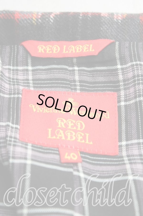 画像4: ヴィヴィアンウエストウッド 中古 / クレヨンチェックジャケット 40（9号相当） 灰  H-25-11-30-007-jc-OD-ZH (4)