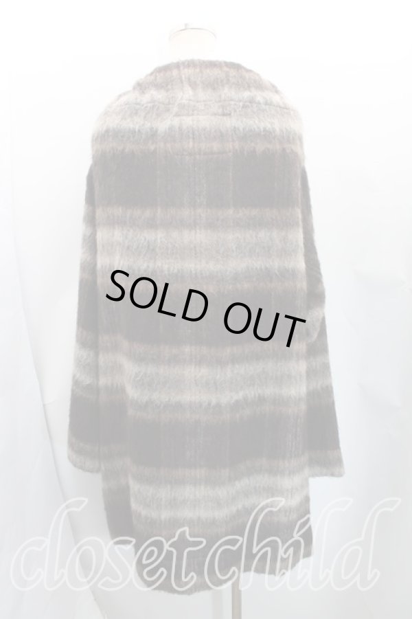 画像2: ANGLOMANIA 中古 / ブランケットケープ S/M 茶  H-25-11-30-013-co-OD-ZH (2)