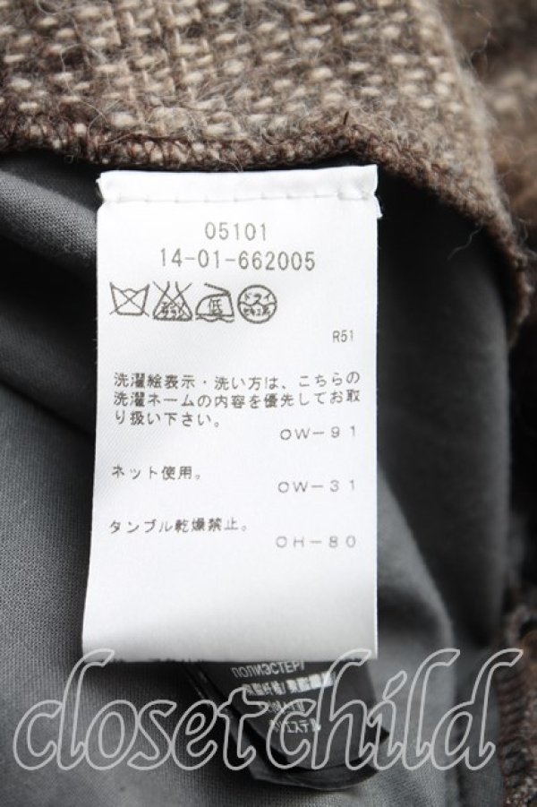 画像4: ANGLOMANIA 中古 / ブランケットケープ S/M 茶  H-25-11-30-013-co-OD-ZH (4)
