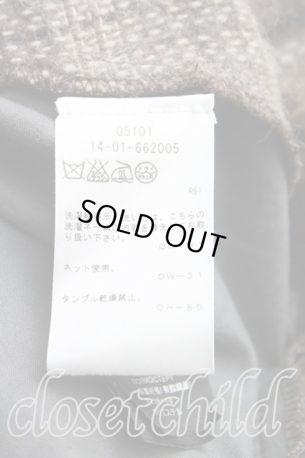 画像4: ANGLOMANIA 中古 / ブランケットケープ S/M 茶  H-25-11-30-013-co-OD-ZH (4)