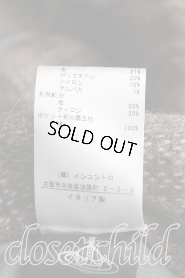 画像5: ANGLOMANIA 中古 / ブランケットケープ S/M 茶  H-25-11-30-013-co-OD-ZH (5)