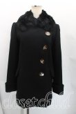画像3: ヴィヴィアンウエストウッド 中古 / ファーコート 3（11号相当） 黒  H-25-11-30-014-co-OD-ZH (3)