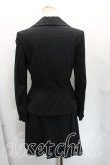 画像2: ヴィヴィアンウエストウッド 中古 / ラブジャケットセットアップ 2（9号相当） 黒  H-25-12-07-021-su-OD-ZH (2)