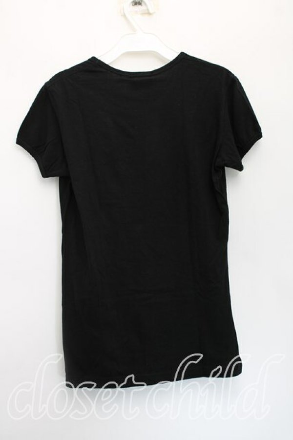 画像2: ヴィヴィアンウエストウッド 中古 / スカルptTシャツ XS 黒  H-25-12-07-023-ts-IN-ZH (2)