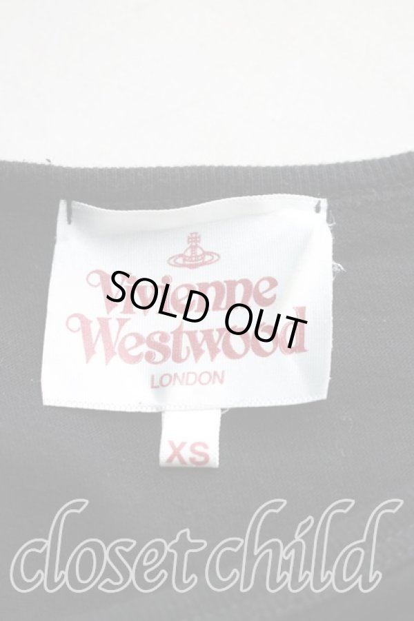 画像3: ヴィヴィアンウエストウッド 中古 / スカルptTシャツ XS 黒  H-25-12-07-023-ts-IN-ZH (3)