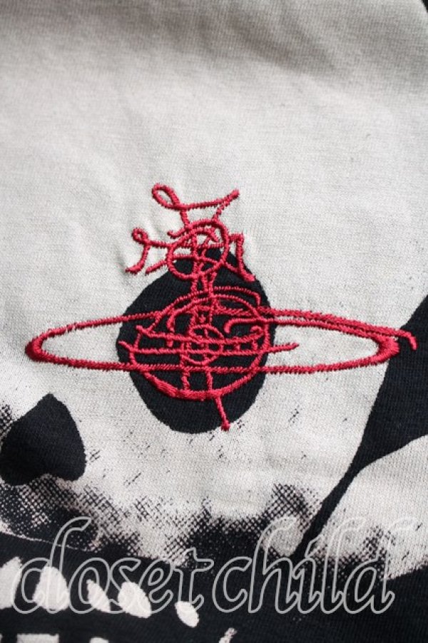 画像5: ヴィヴィアンウエストウッド 中古 / スカルptTシャツ XS 黒  H-25-12-07-023-ts-IN-ZH (5)