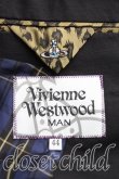 画像3: ヴィヴィアンウエストウッド MAN 中古 / リネンジャケット 44(メンズS相当) 黒  H-25-12-07-003-jc-IN-ZH (3)
