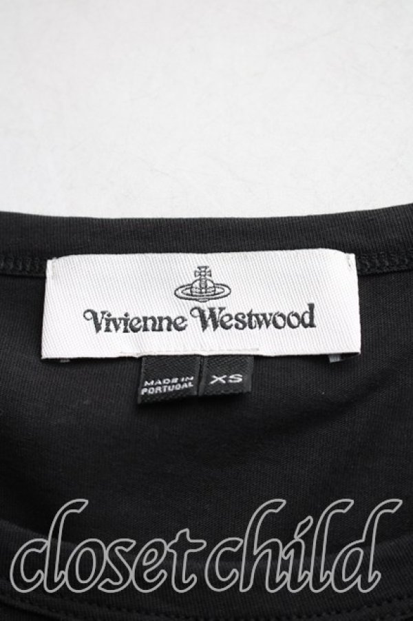 画像3: ヴィヴィアンウエストウッド 中古 / プッティ額縁ptTシャツ XS 黒  H-25-12-07-024-ts-IN-ZH (3)