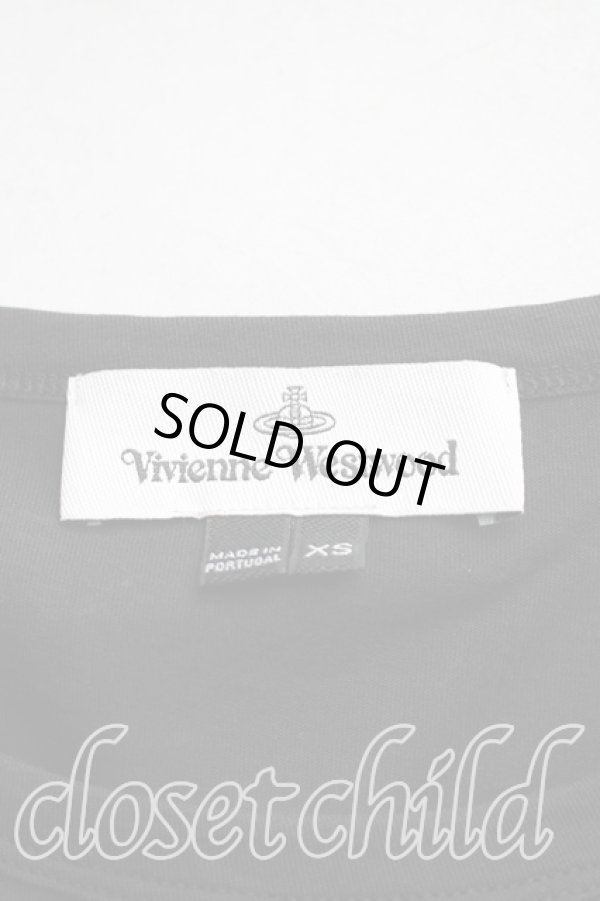 画像3: ヴィヴィアンウエストウッド 中古 / プッティ額縁ptTシャツ XS 黒  H-25-12-07-024-ts-IN-ZH (3)