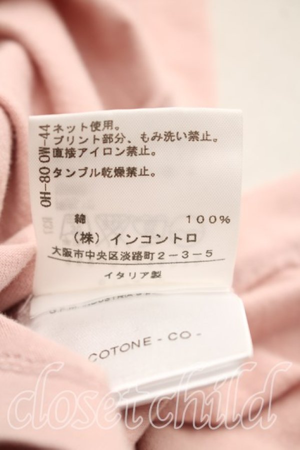 画像5: ANGLOMANIA 中古 / ホワイトキャットptTシャツ S ピンク  H-25-12-07-025-ts-IN-ZH (5)