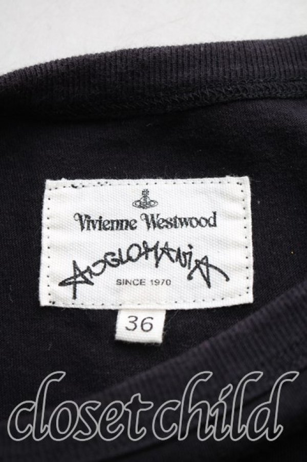 画像3: ANGLOMANIA 中古 / フラワーptTシャツ 36(S相当) 黒  H-25-12-07-028-ts-IN-ZH (3)