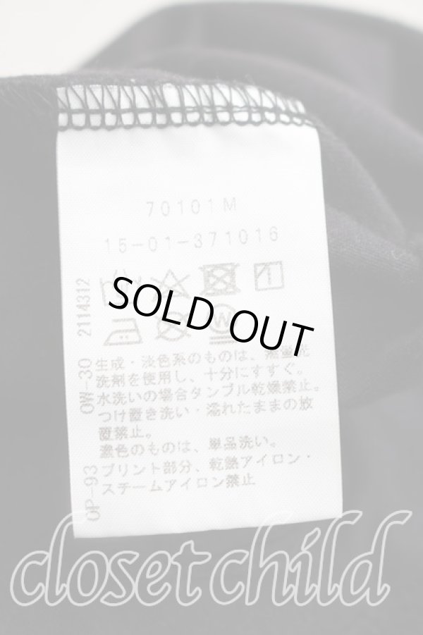 画像4: ANGLOMANIA 中古 / フラワーptTシャツ 36(S相当) 黒  H-25-12-07-028-ts-IN-ZH (4)