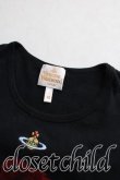 画像6: ヴィヴィアンウエストウッド 中古 / テディベアptTシャツ XS 黒  H-25-12-07-029-ts-IN-ZH (6)