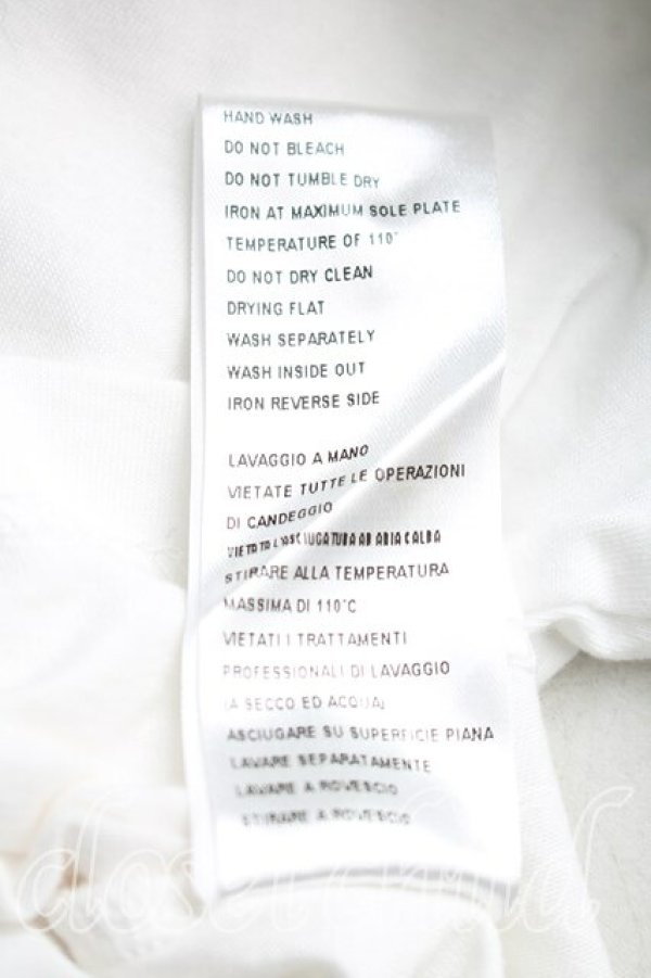 画像5: ヴィヴィアンウエストウッド 中古 / ウィングハートTシャツ L 白  H-25-12-07-030-ts-OD-ZH (5)