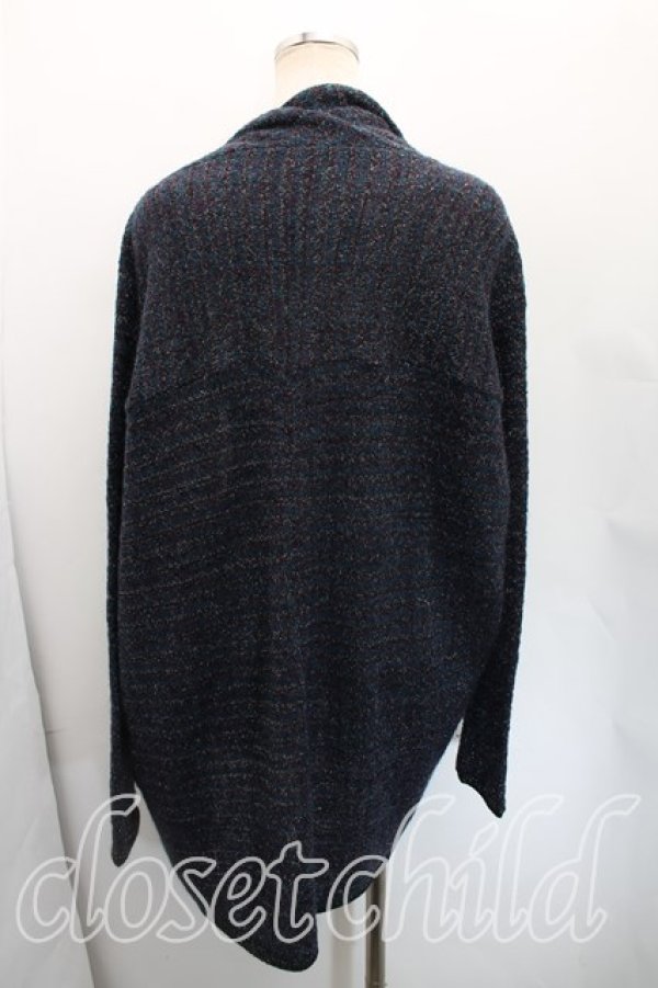 画像2: ヴィヴィアンウエストウッド 中古 / ラメ織ドルマンボレロ 2(9号相当) 紺  H-25-12-07-033-to-IN-ZH (2)