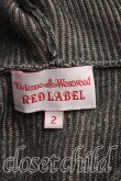 画像3: ヴィヴィアンウエストウッド 中古 / バイカラーリブフーディニット 2(9号相当) 灰×青  H-25-12-07-035-to-IN-ZH (3)