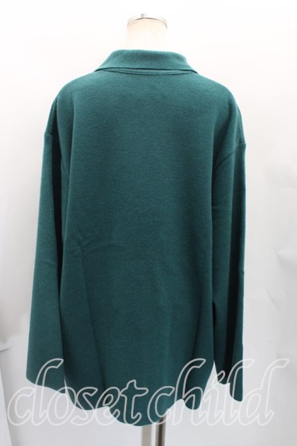 画像2: ヴィヴィアンウエストウッド 中古 / ラブ襟ニットジャケット 00(ワンサイズ) 緑  H-25-12-07-001-jc-IN-ZH (2)