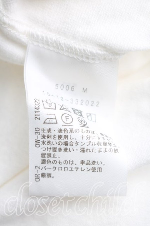 画像4: ヴィヴィアンウエストウッド 中古 / コットン度詰ジャージーハート衿ポロトップ 00(ワンサイズ) 白  H-25-12-07-037-to-IN-ZH (4)