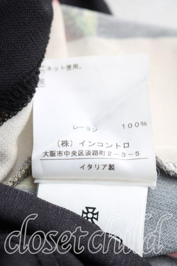 画像5: ANGLOMANIA 中古 / パズルローズ半袖トップス XS 黒  H-25-12-07-038-to-IN-ZH (5)