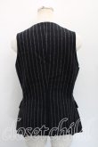 画像2: ヴィヴィアンウエストウッド 中古 / ストライプウエストコート 44（XL相当） 紺  H-25-12-07-040-to-OD-ZH (2)
