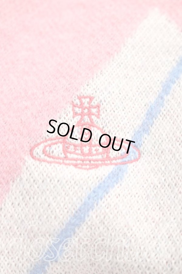 画像6: ヴィヴィアンウエストウッド 中古 / アーガイルカーディガン 00(ワンサイズ) ピンク  H-25-12-07-043-to-IN-ZH (6)