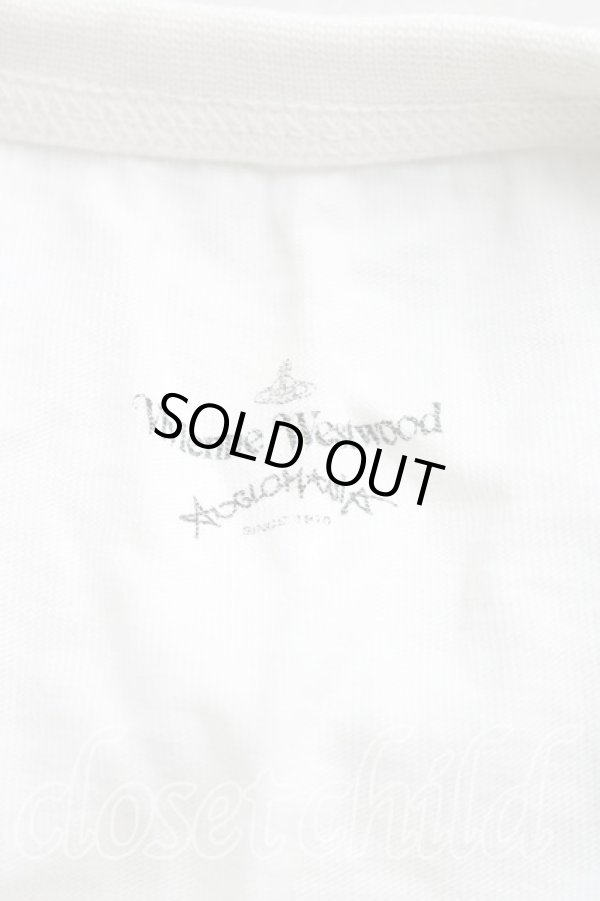 画像3: ANGLOMANIA 中古 / カットラスオーブ刺繍Tシャツ XS 白  H-25-12-07-045-ts-OD-ZH (3)