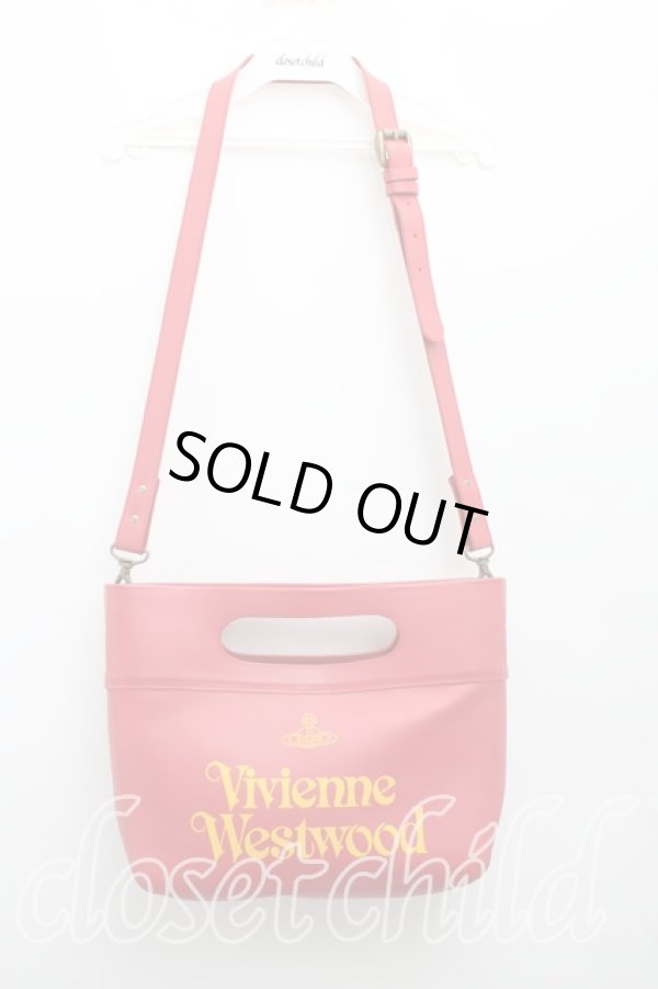 画像2: ヴィヴィアンウエストウッド 中古 / スタジオショッパーショルダーバッグ  赤  H-25-12-07-047-ba-IN-ZH (2)