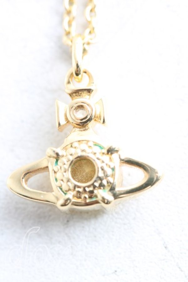 画像2: ヴィヴィアンウエストウッド 中古 / REINAネックレス  ゴールド  H-25-12-07-048-nl-OD-ZH (2)