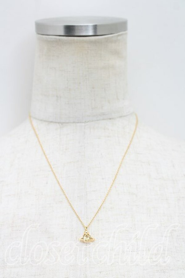 画像5: ヴィヴィアンウエストウッド 中古 / REINAネックレス  ゴールド  H-25-12-07-048-nl-OD-ZH (5)