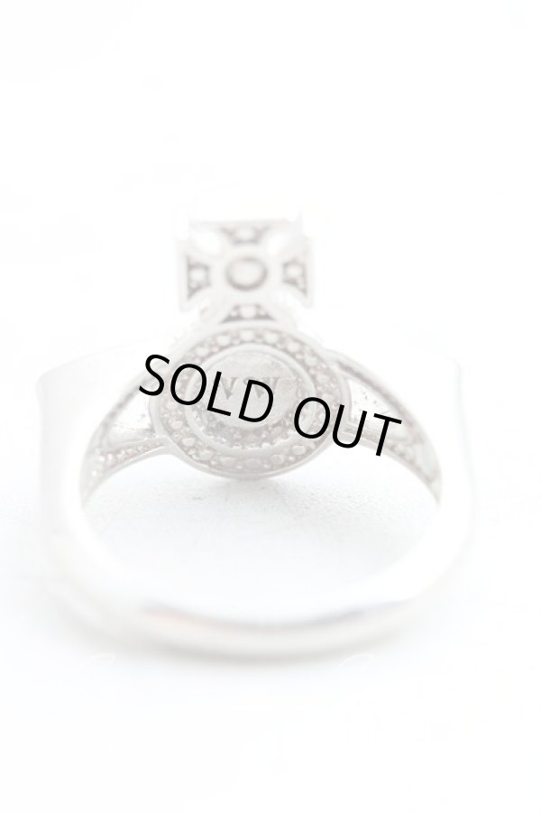 画像4: ヴィヴィアンウエストウッド 中古 / Darlene Ring S(11号相当) シルバー×水色  H-25-12-07-049-rg-IN-ZH (4)