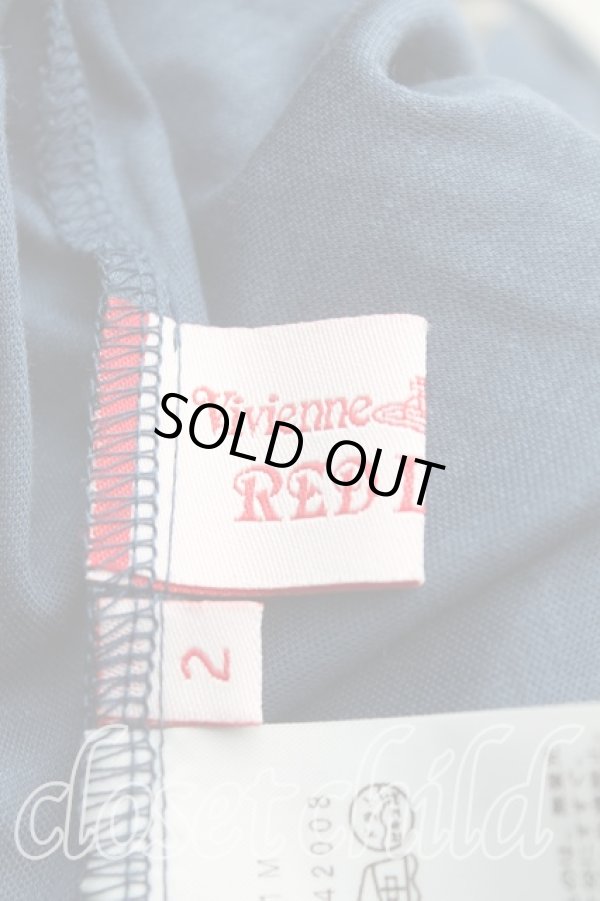 画像3: ヴィヴィアンウエストウッド 中古 / ギャザーワンピース 2(9号相当) 紺  H-25-12-07-006-op-IN-ZH (3)