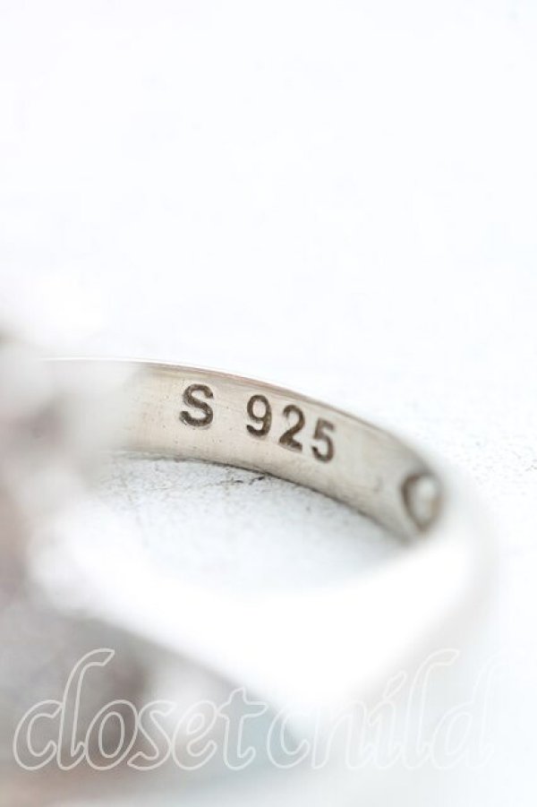 画像5: ヴィヴィアンウエストウッド 中古 / Darlene Ring S(11号相当) シルバー×水色  H-25-12-07-049-rg-IN-ZH (5)