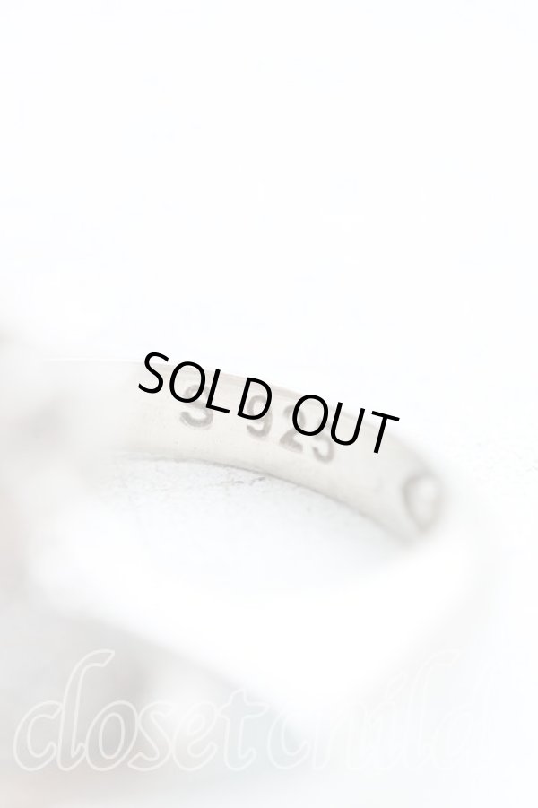 画像5: ヴィヴィアンウエストウッド 中古 / Darlene Ring S(11号相当) シルバー×水色  H-25-12-07-049-rg-IN-ZH (5)