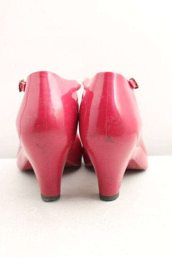 画像4: ヴィヴィアンウエストウッド×Melissa 中古 / メリージェーンシューズ 38(24cm相当) ピンク  H-25-12-07-051-sh-IN-ZH (4)