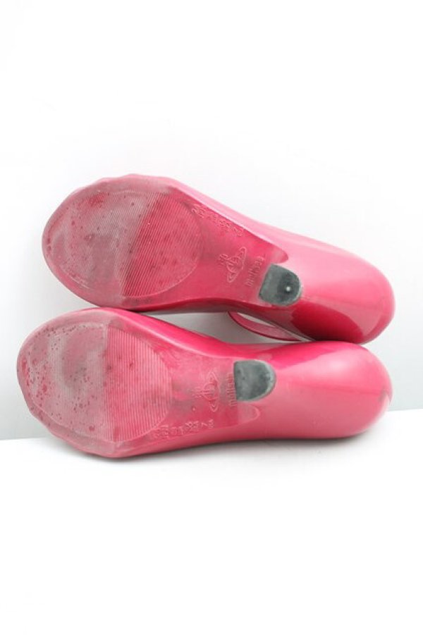画像5: ヴィヴィアンウエストウッド×Melissa 中古 / メリージェーンシューズ 38(24cm相当) ピンク  H-25-12-07-051-sh-IN-ZH (5)