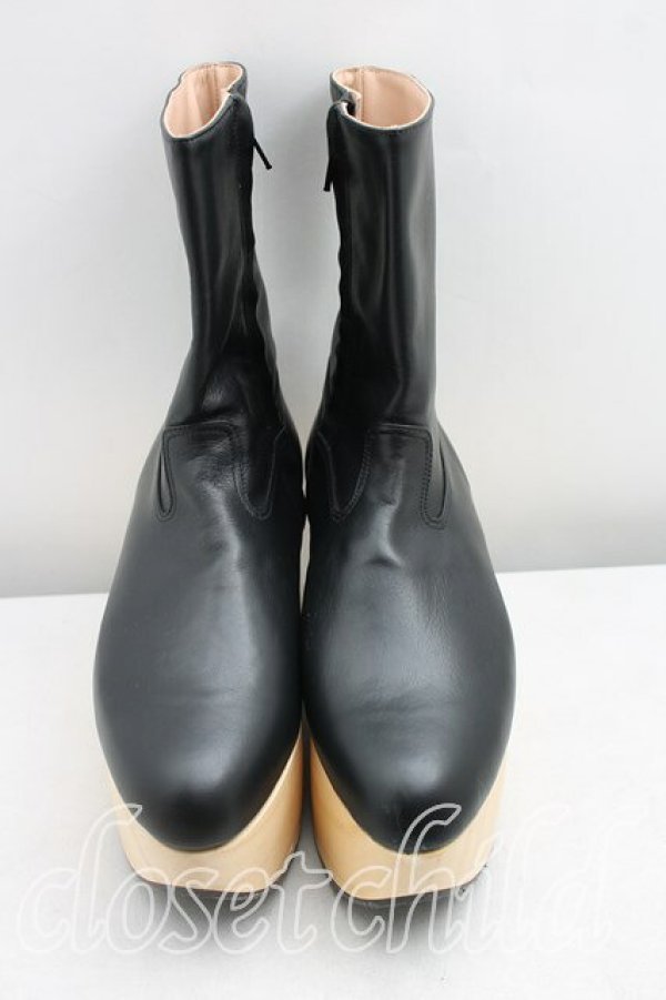 画像2: ヴィヴィアンウエストウッド 中古 / ロッキンホースブーツ UK6（24.5cm相当） 黒  H-25-12-07-052-sh-OD-ZH (2)