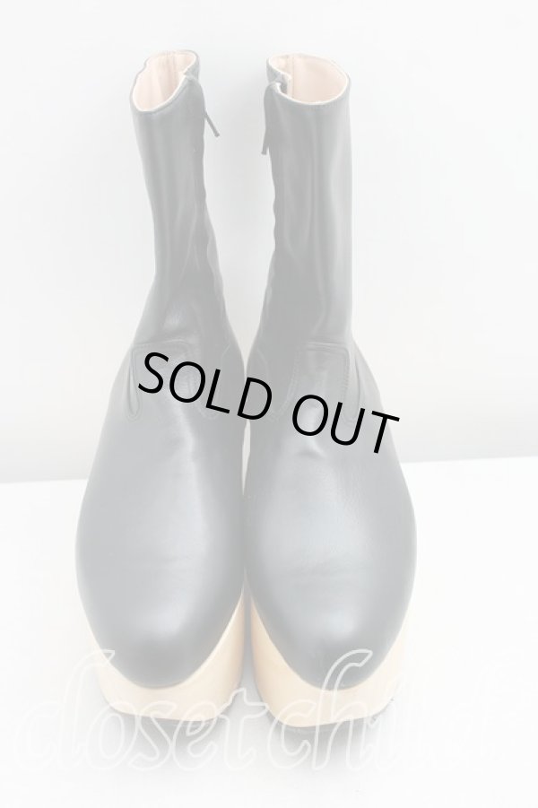 画像2: ヴィヴィアンウエストウッド 中古 / ロッキンホースブーツ UK6（24.5cm相当） 黒  H-25-12-07-052-sh-OD-ZH (2)