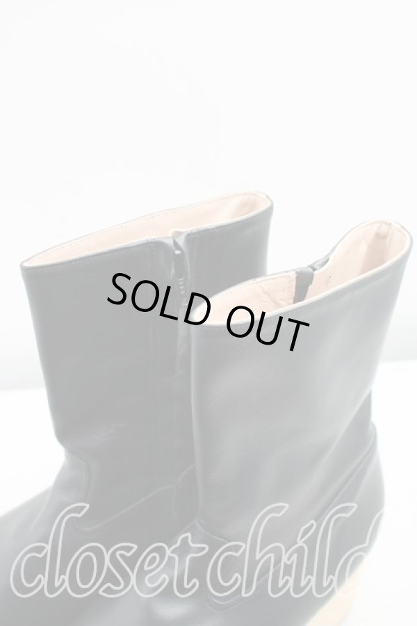 画像6: ヴィヴィアンウエストウッド 中古 / ロッキンホースブーツ UK6（24.5cm相当） 黒  H-25-12-07-052-sh-OD-ZH (6)