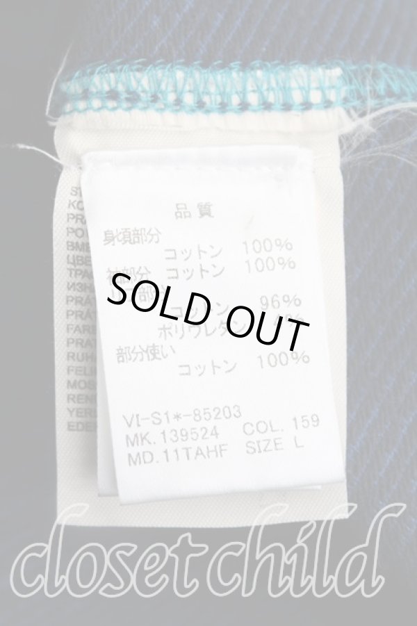 画像4: ヴィヴィアンウエストウッド Anglomania and Lee 中古 / バーシティジャケット L 青  H-25-12-07-008-co-OD-ZH (4)
