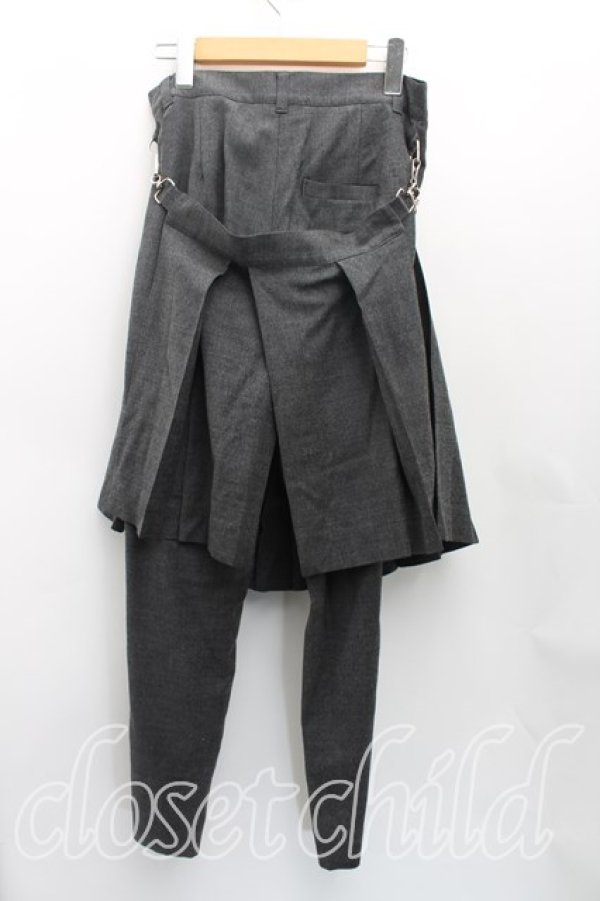 画像2: ANGLOMANIA 中古 / ウールボンテージパンツ 36(S相当) 灰  H-25-12-07-009-pa-IN-ZH (2)