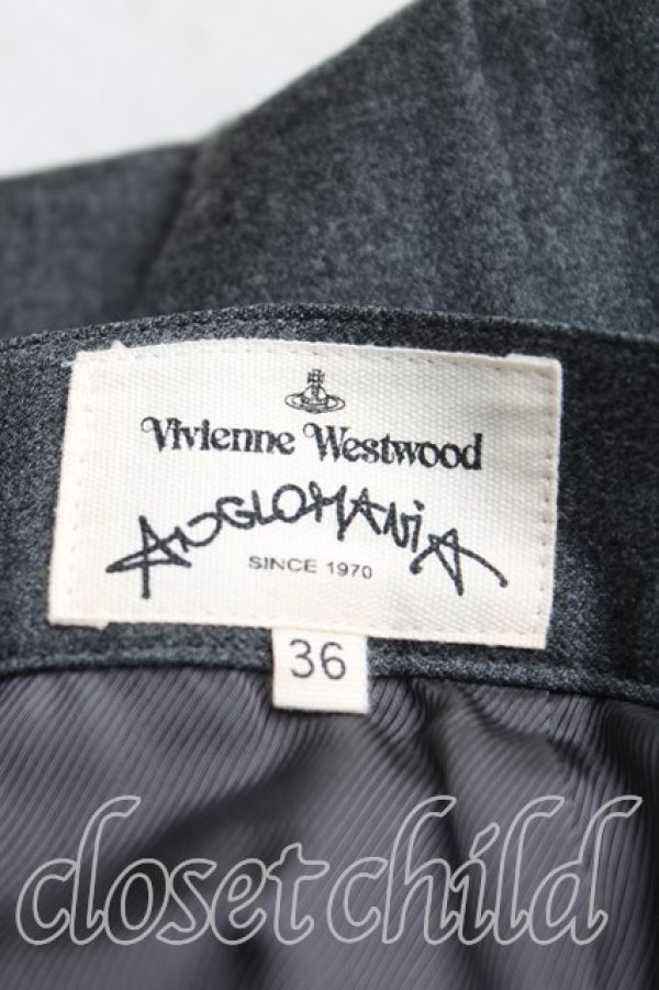 画像3: ANGLOMANIA 中古 / ウールボンテージパンツ 36(S相当) 灰  H-25-12-07-009-pa-IN-ZH (3)