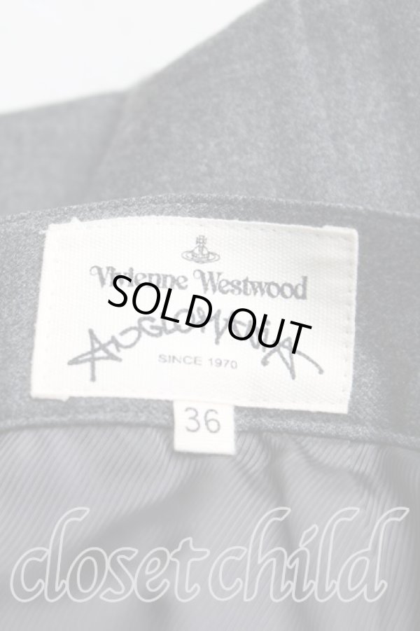 画像3: ANGLOMANIA 中古 / ウールボンテージパンツ 36(S相当) 灰  H-25-12-07-009-pa-IN-ZH (3)