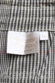 画像3: ヴィヴィアンウエストウッド 中古 / グレンチェックパジャマパンツ M 灰  H-25-12-07-010-pa-OD-ZH (3)