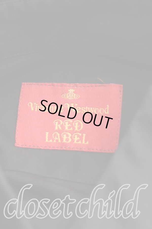 画像3: ヴィヴィアンウエストウッド 中古 / カラーオーブ刺繍シャツ II(9号相当） 黒  H-25-12-07-011-bl-OD-ZH (3)